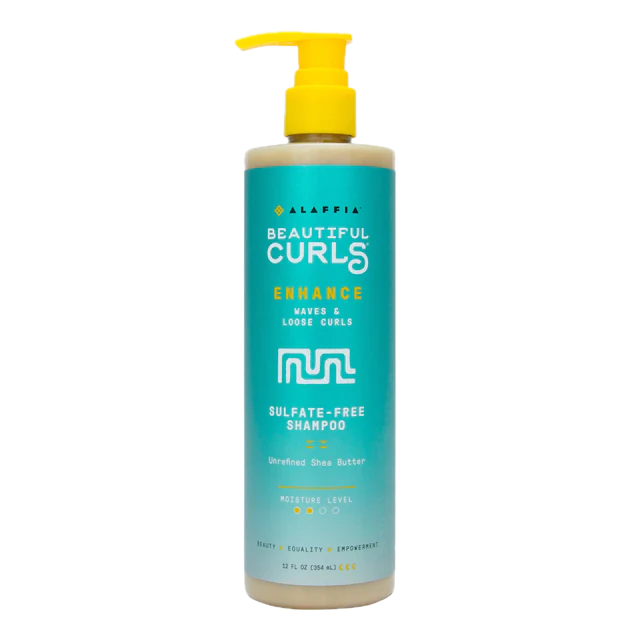 Alaffia Curl Enhance Shampoo for Wavy and Curly hair types