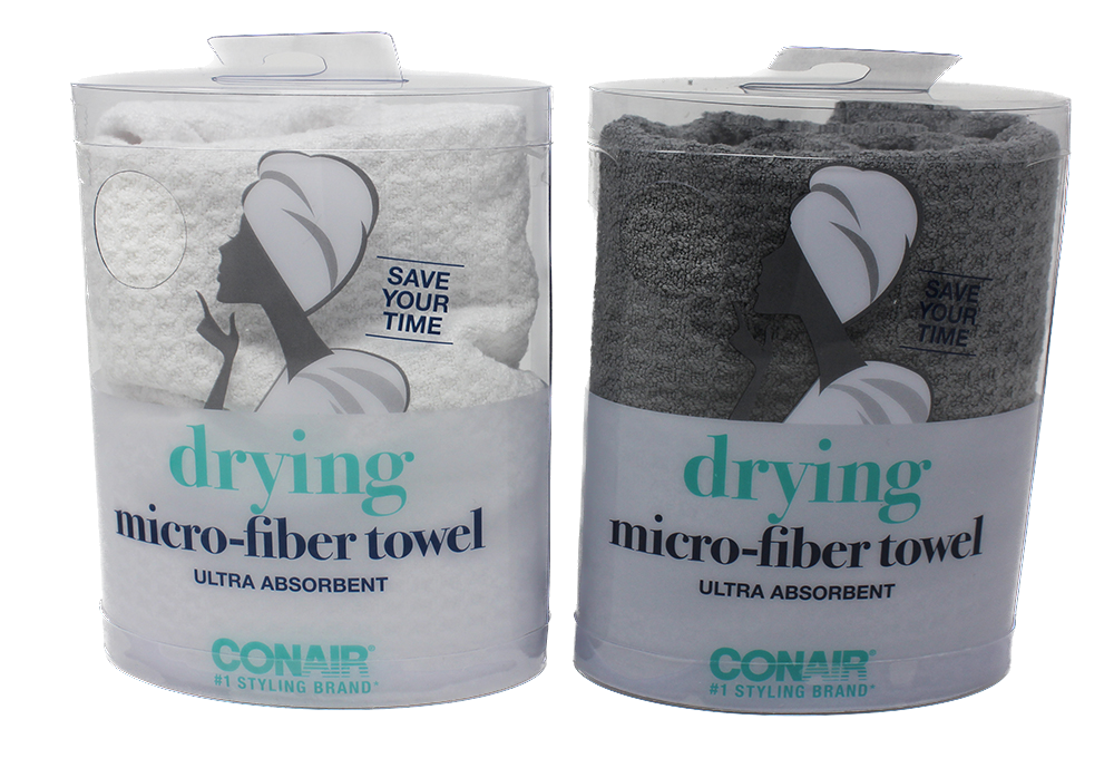 Conair | Microfiber Hair Drying Towel | Assorted Colors
