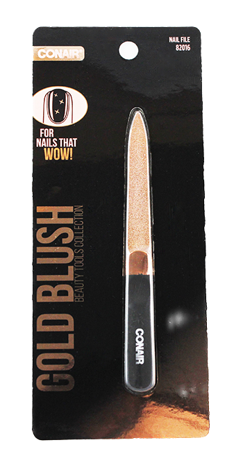 CONAIR GOLD BLUSH BEAUTY TOOLS COLLECTION NAIL FILE