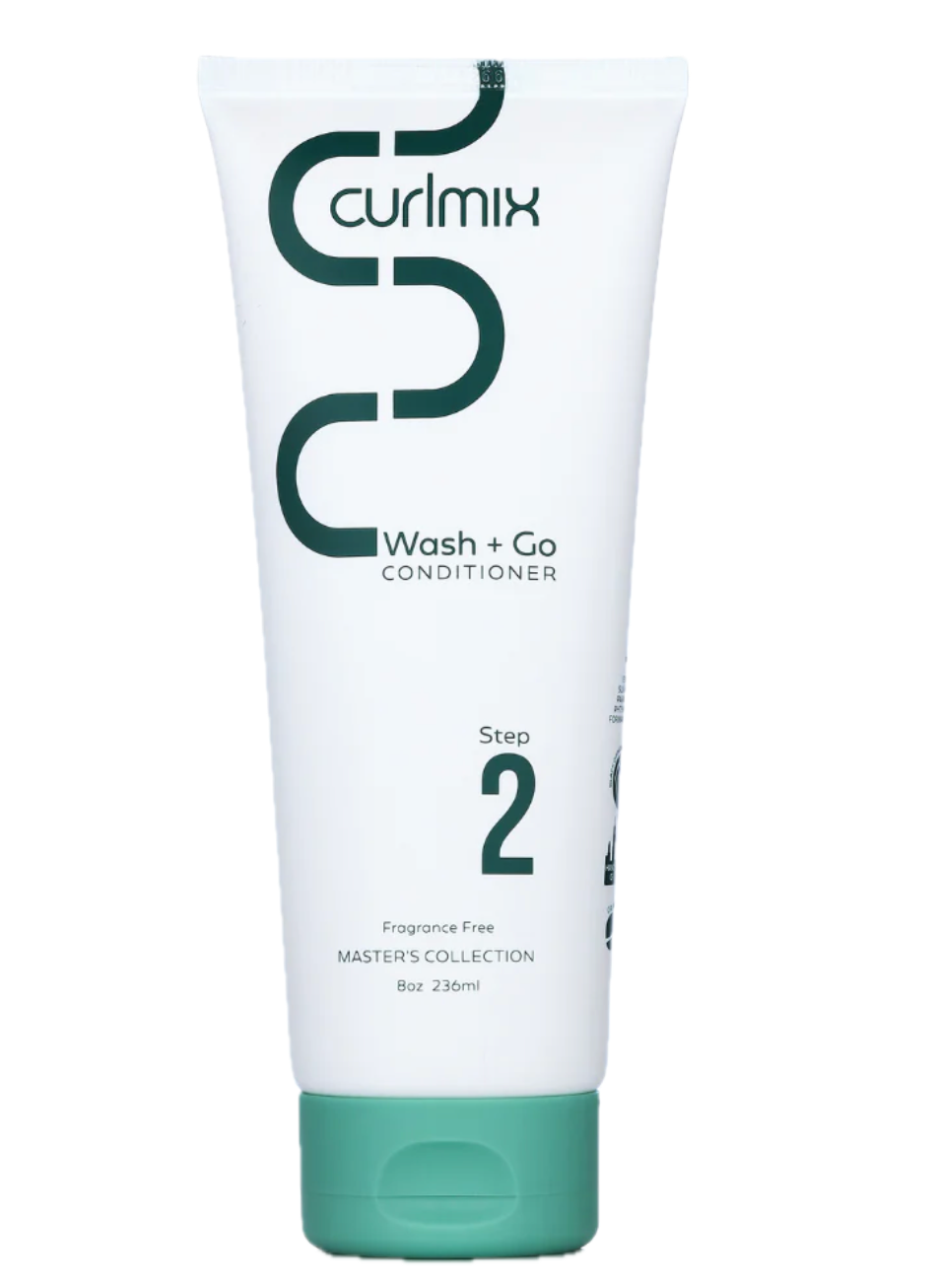 CurlMix | Wash and Go Conditioner for Curly Hair Fragrance Free
