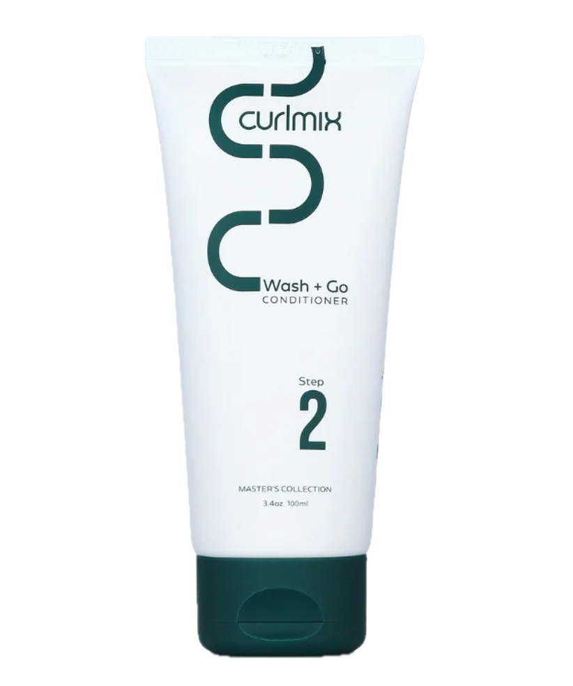 CurlMix | Wash and Go Conditioner for Curly Hair Travel Size