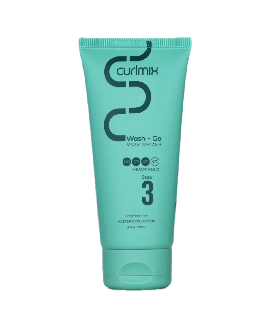 CurlMix | Wash and Go Moisturizer with HEAVY Hold for Curly Hair | Full or Travel Size