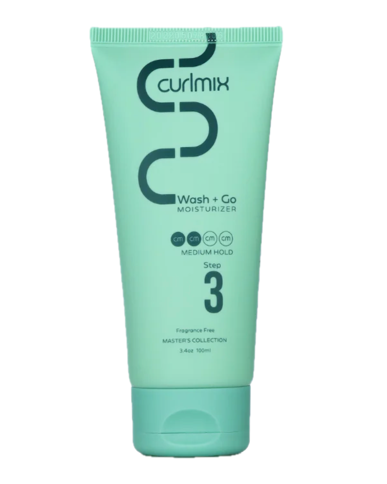 CurlMix | Wash and Go Moisturizer with MEDIUM Hold for Curly Hair
