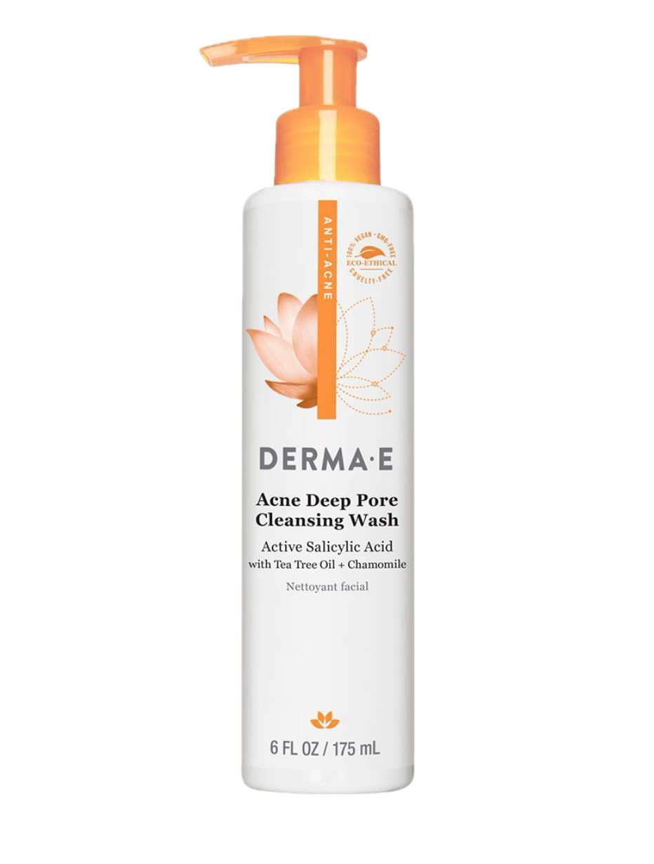 Derma E Acne Deep Pore Cleansing Wash 6oz