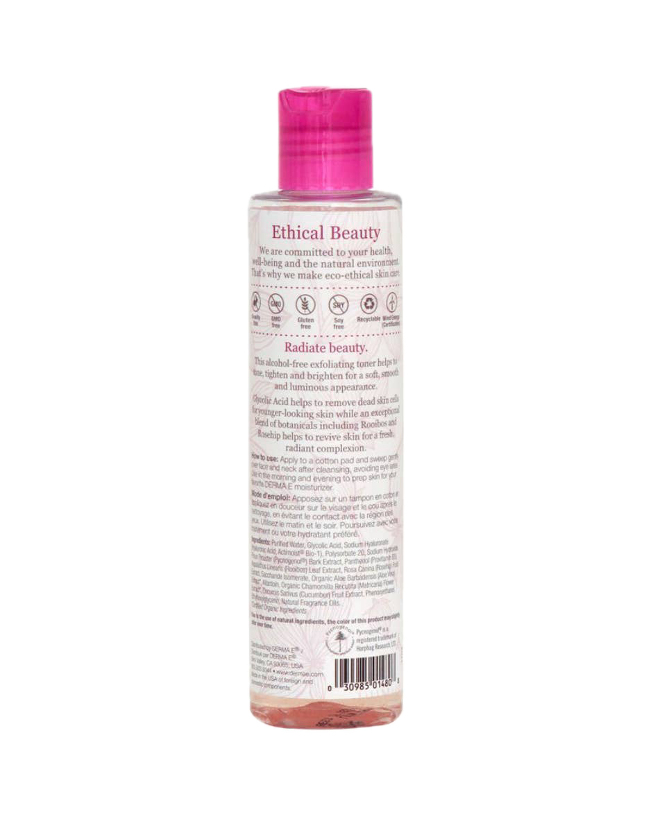 Derma E Radiance Toner 6oz