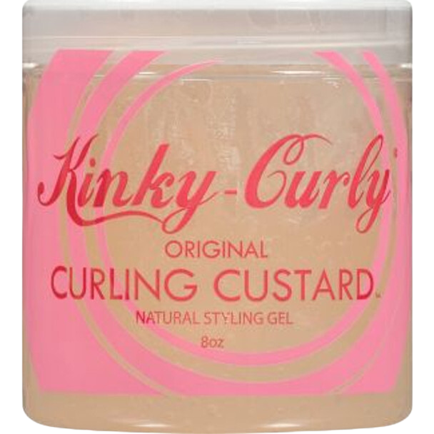 Kinky Curly Original Curling Custard Natural Styling Gel 8oz