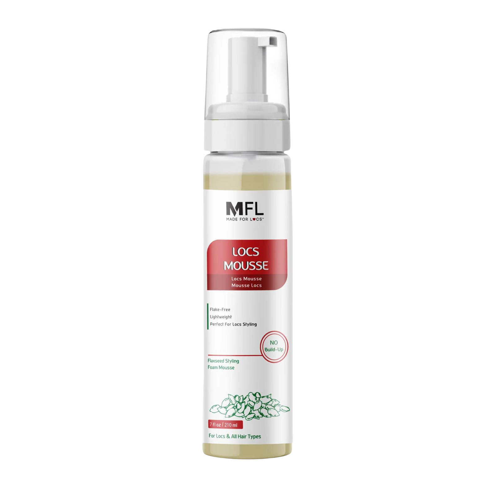 Made For Locs MFL (formerly Peculiar Roots) Locs Styling Flaxseed Mousse