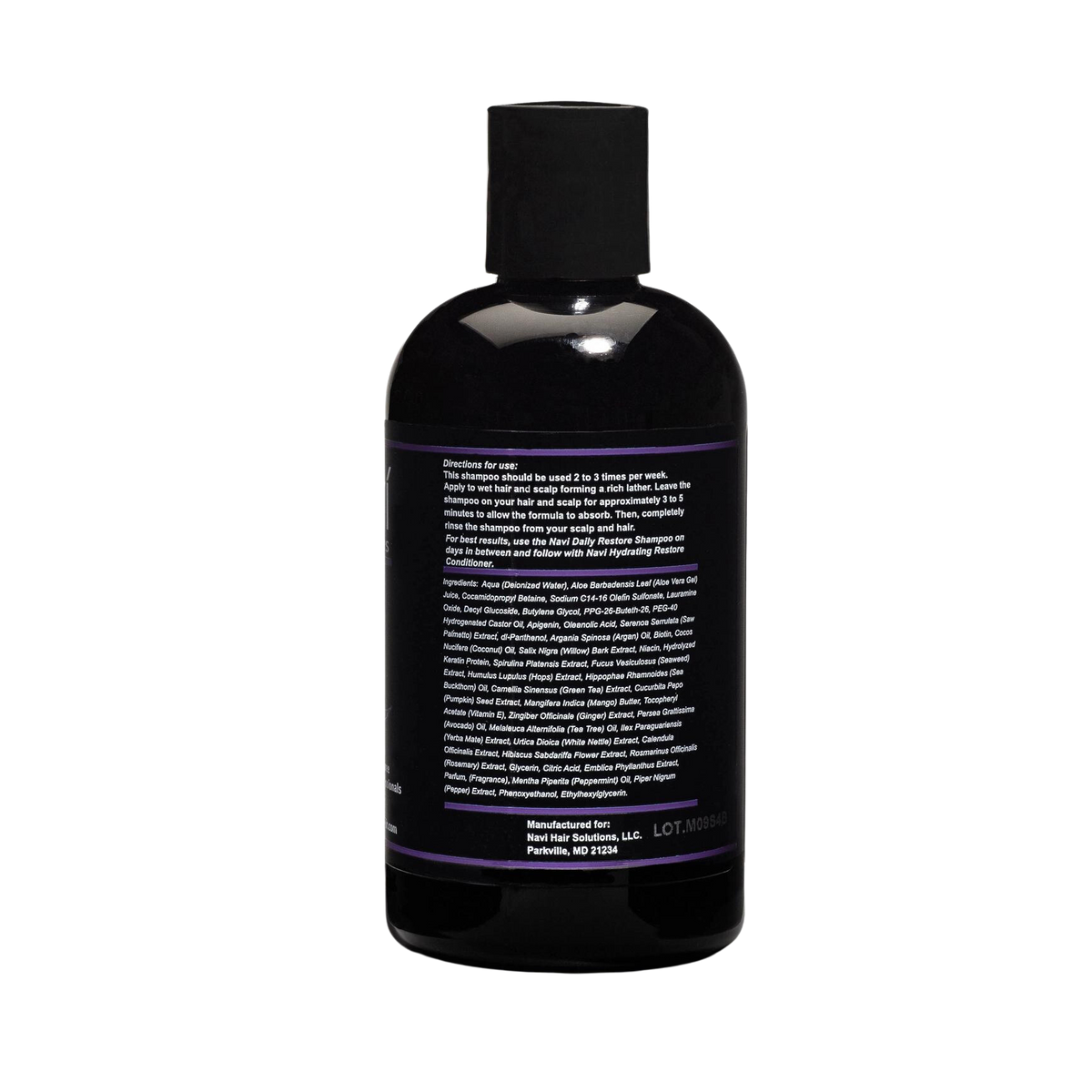 Navi Hair Solutions | Professional Strength DHT Blocking Restore Shampoo