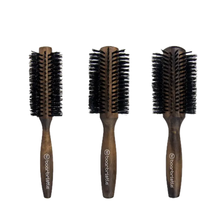 Tiri Pro Round Brush with Premium Boar Bristles