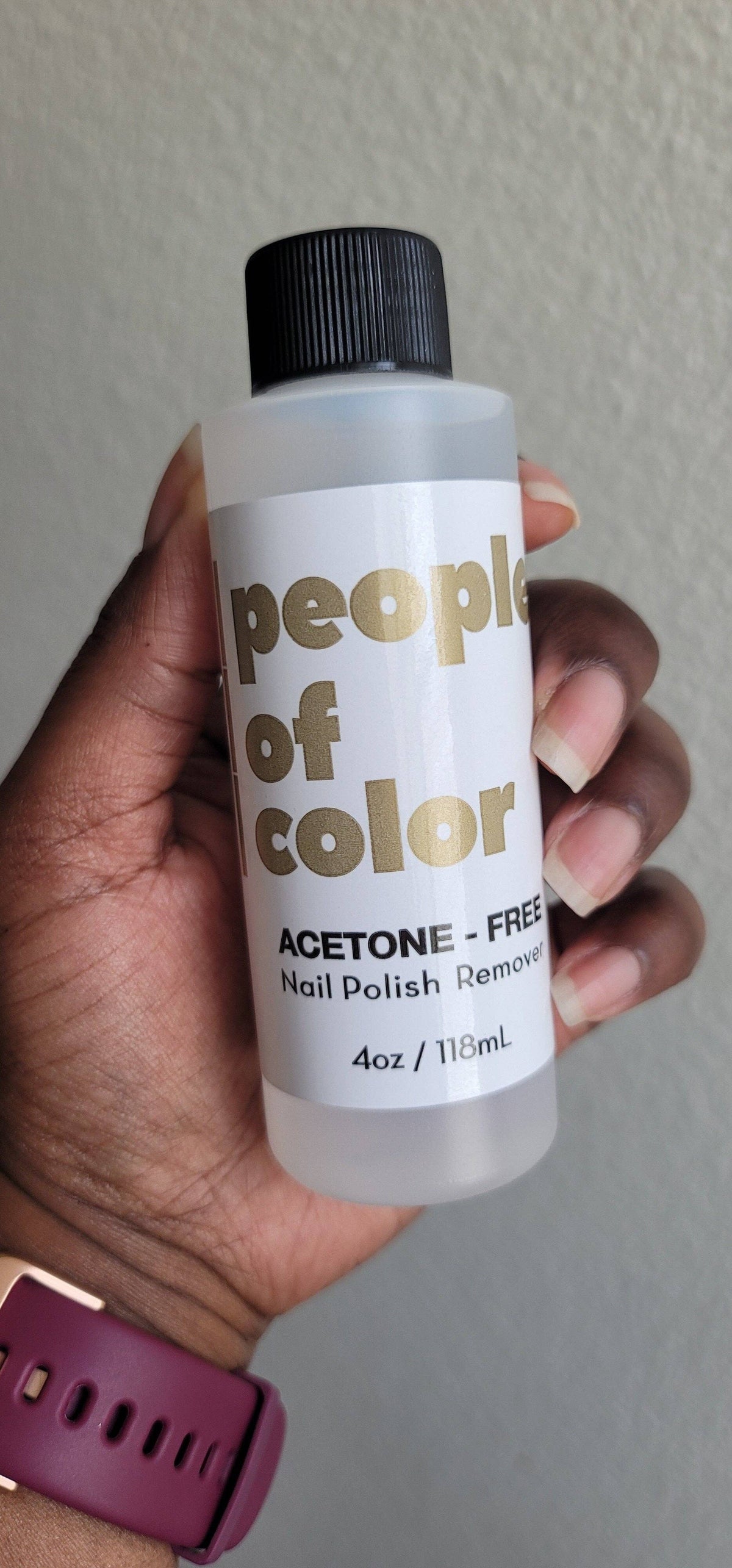 People of Color Acetone-Free Nail Polish Remover