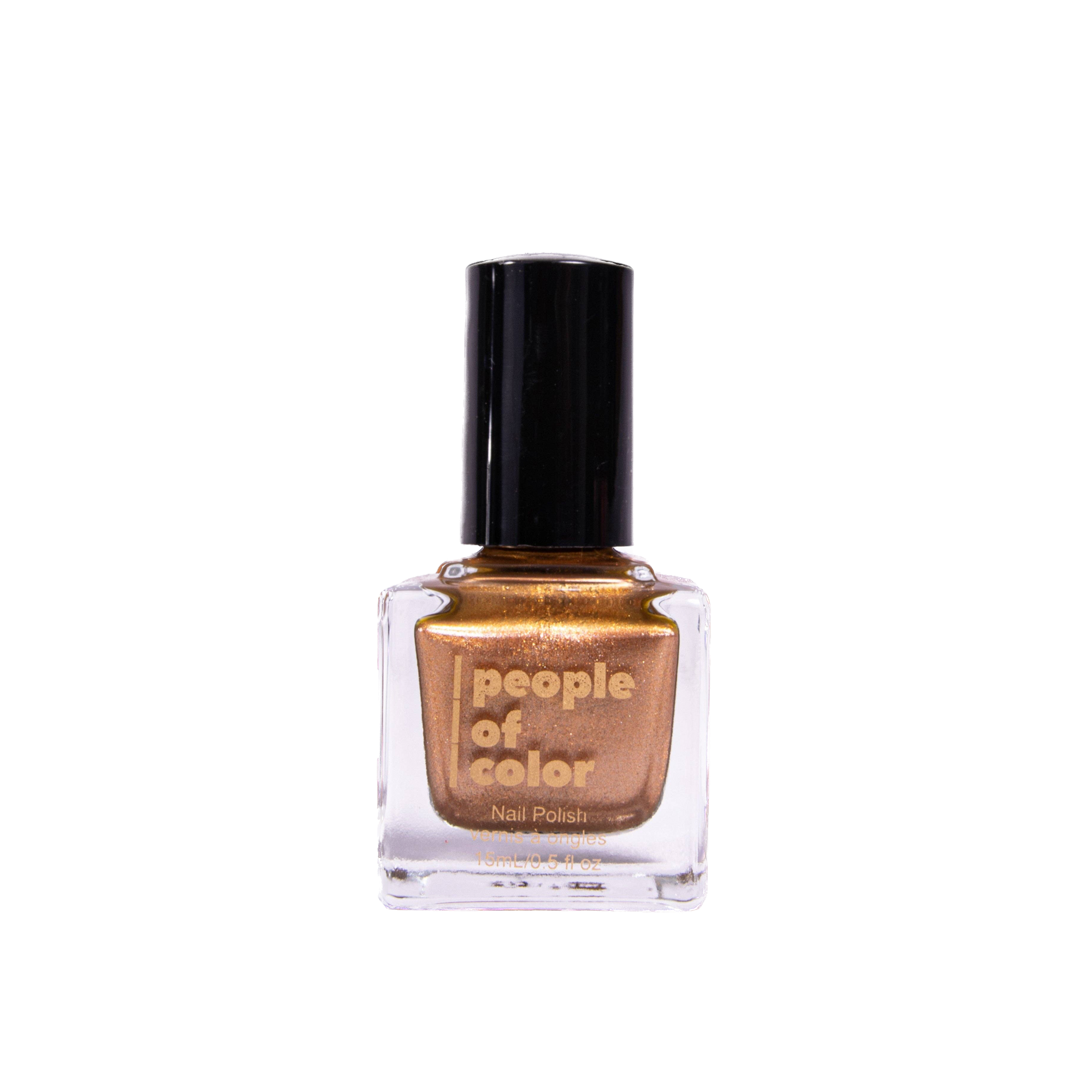People of Color Vegan Nail Polish Bronzed Beauty color