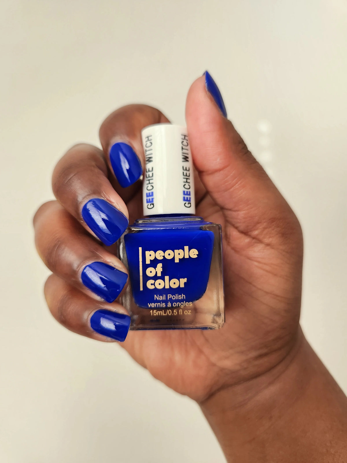 People of Color Vegan Nail Polish Geechee Blue color