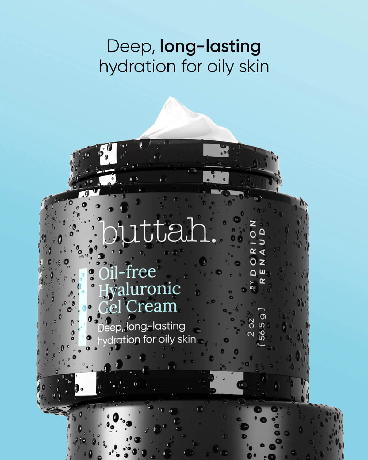 Oil-Free Gel-Cream Moisturizer for deep, long lasting hydration for oily skin