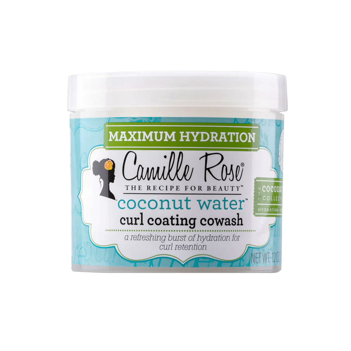 Camille Rose Coconut Water Curl Coating Co-wash 12oz