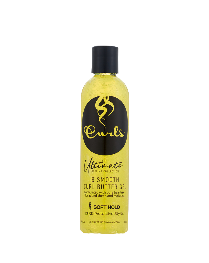 Curls B Smooth Butter Hair Gel 8oz