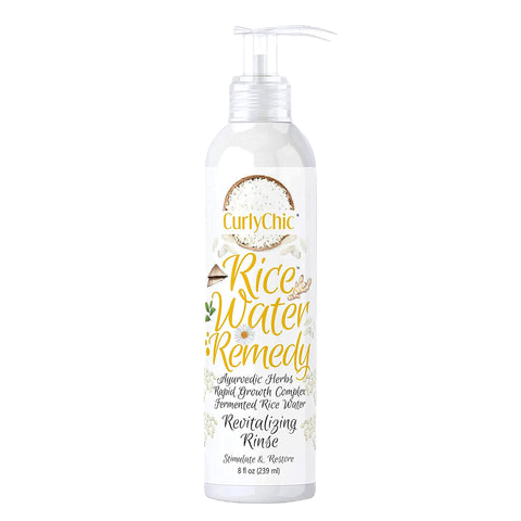 CurlyChic Rice Water Remedy Revitalizing Rinse 8oz