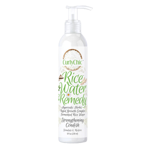 CurlyChic Rice Water Remedy Strengthening Conditioner 8oz