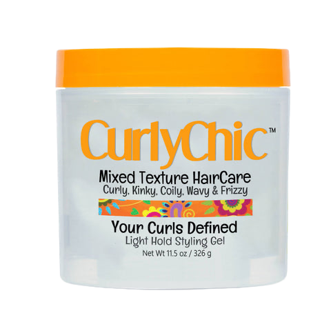 CurlyChic Your Curls Defined Light Hold Styling Gel 11.5oz