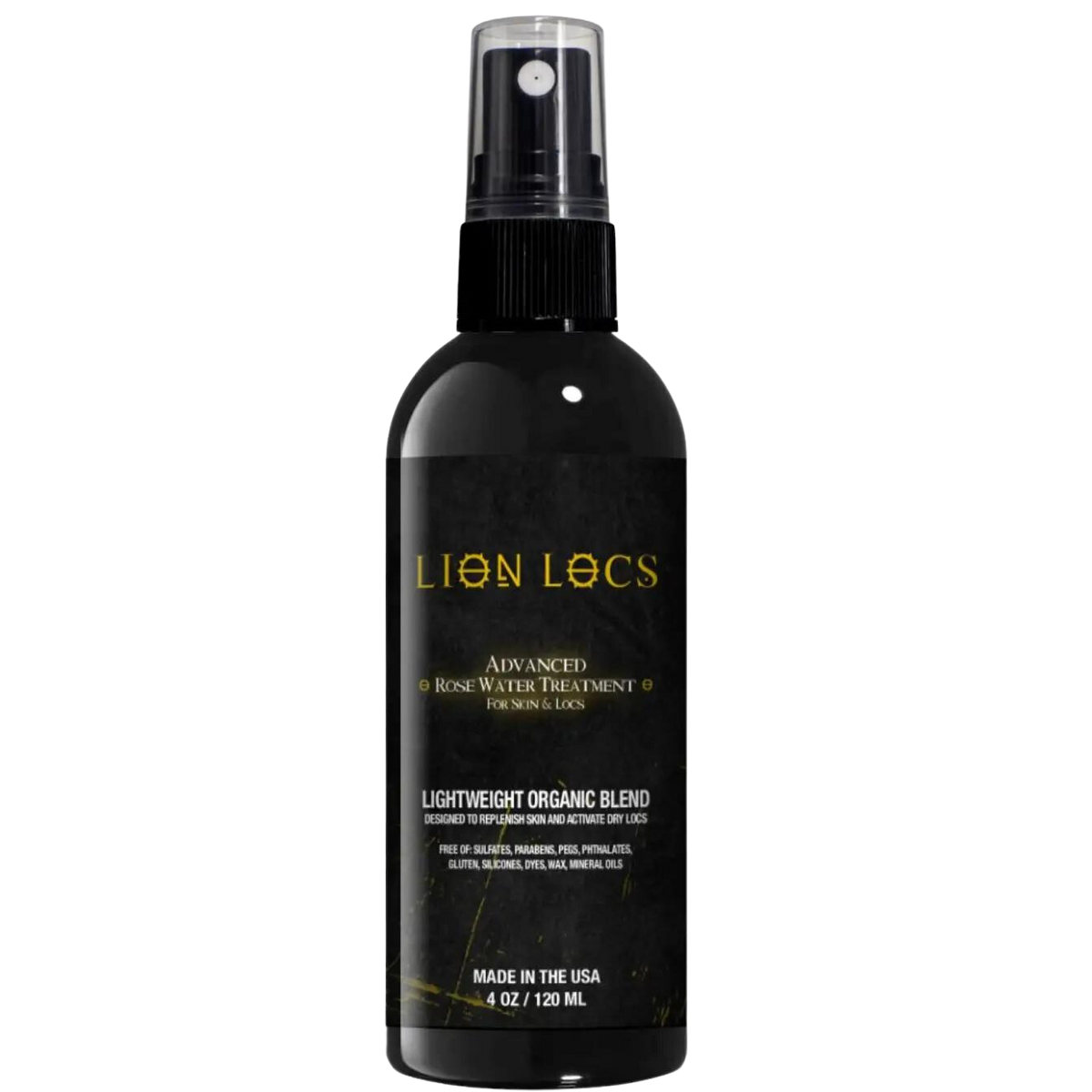 Lion Locs | Advanced Rosewater Spray | 4oz
