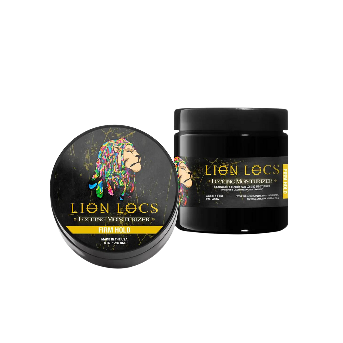 Lion Locs | Firm Hold Locking Moisturizer Gel / Cream | 8oz