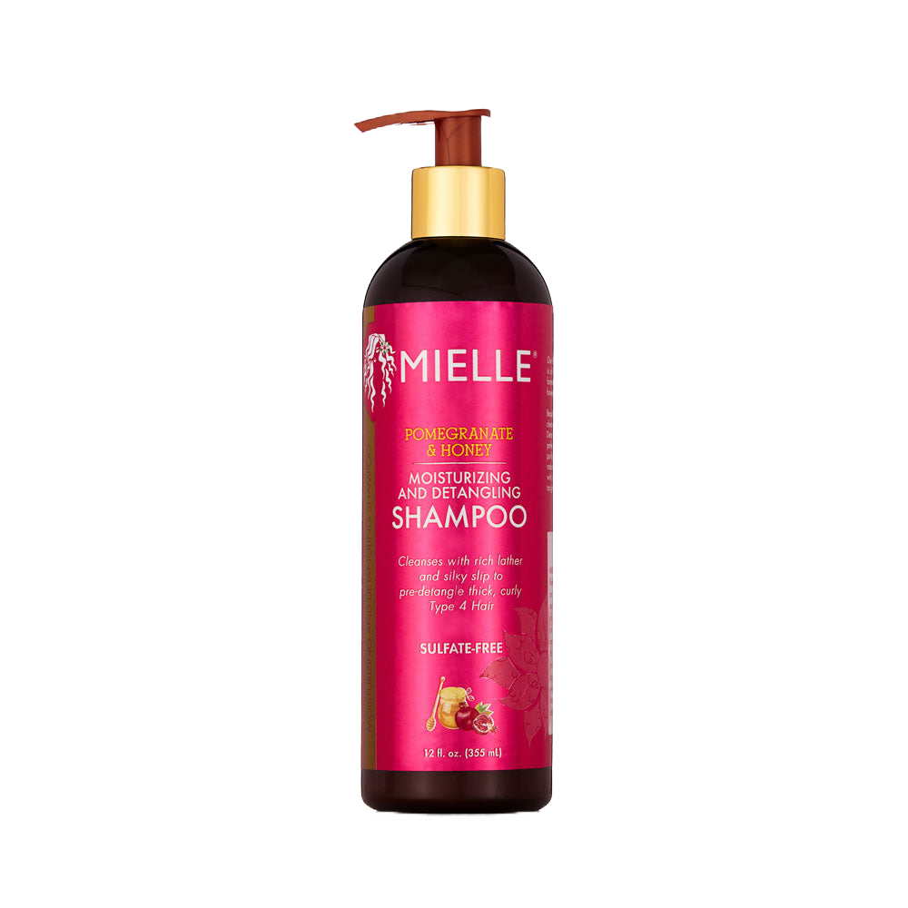 Mielle Organics Pomegranate &amp; Honey Moisturizing and Detangling Shampoo 12oz