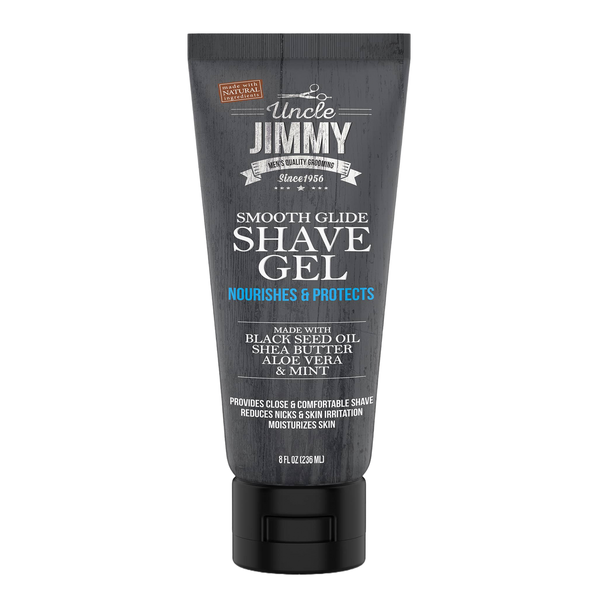 Uncle Jimmy Smooth Glide Shave Gel 8oz
