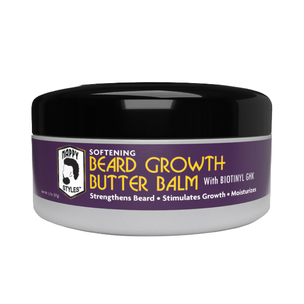 Nappy Styles Beard Growth Butter Balm 2oz