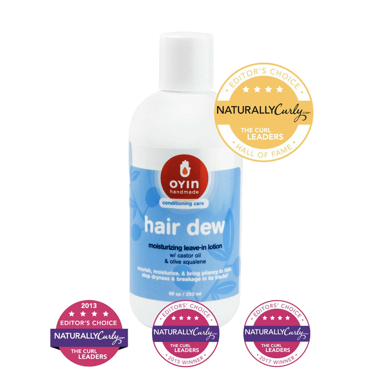 Oyin Handmade Hair Dew Moisturizing Leave-in Hair Lotion 8oz