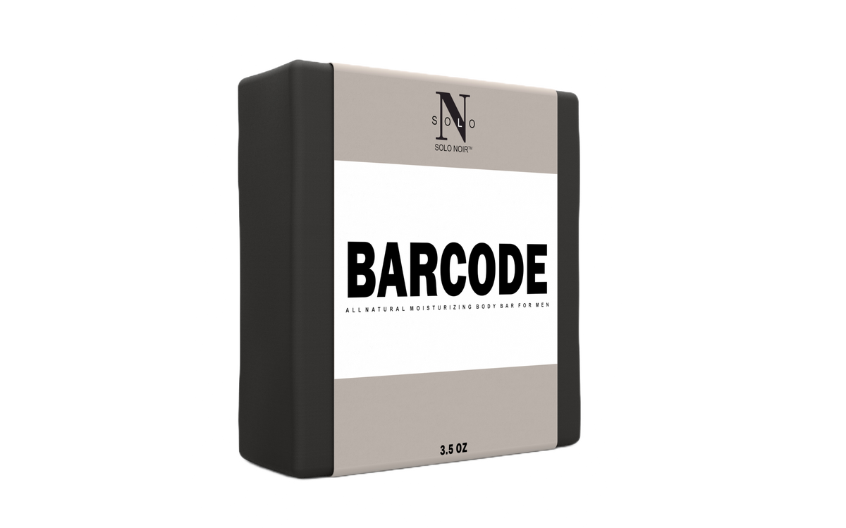Solo Noir “BARCODE™” Moisturizing Bar 4oz