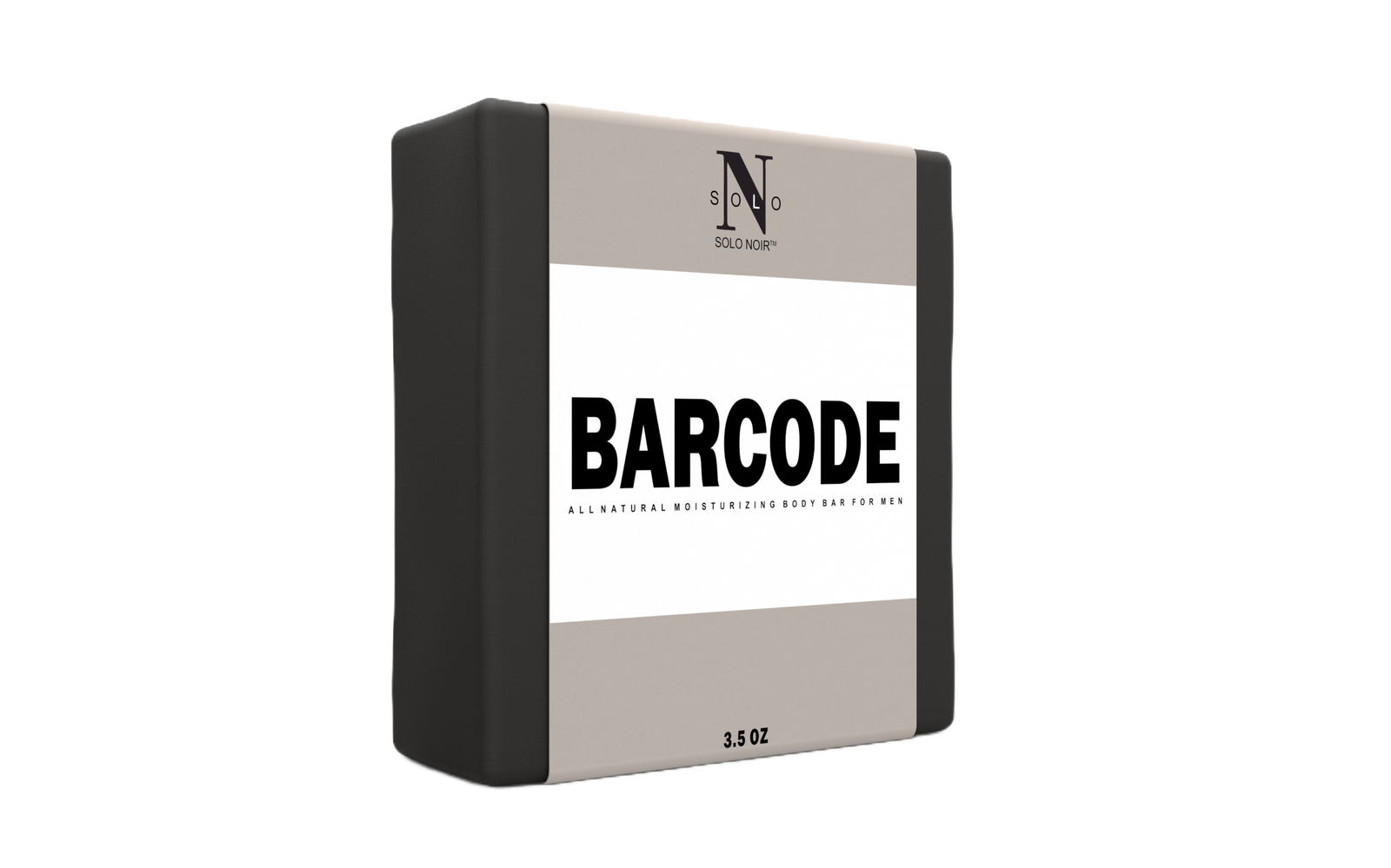 Solo Noir “BARCODE™” Moisturizing Bar 4oz