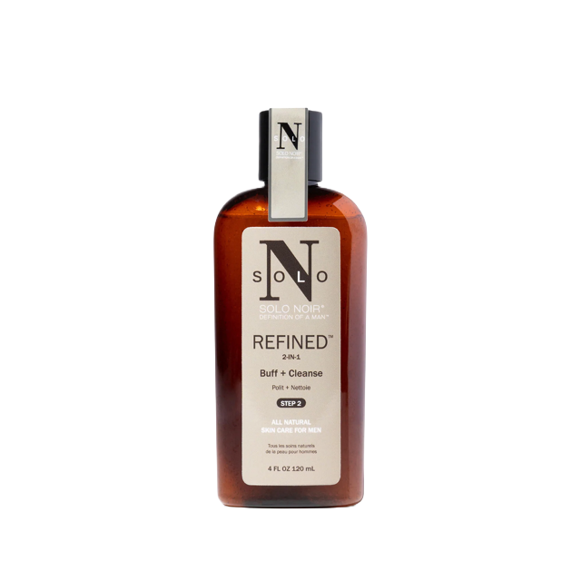 Solo Noir “Refined™” Buff + Cleanse 4oz