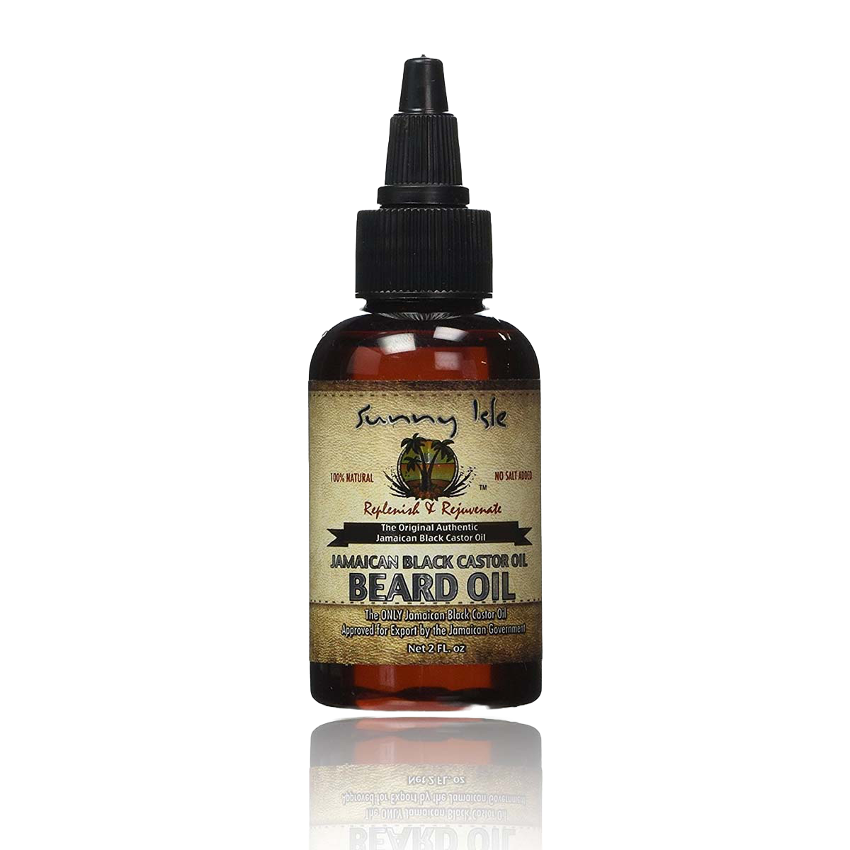 Sunny Isle Jamaican Black Castor Oil Beard Oil 2oz