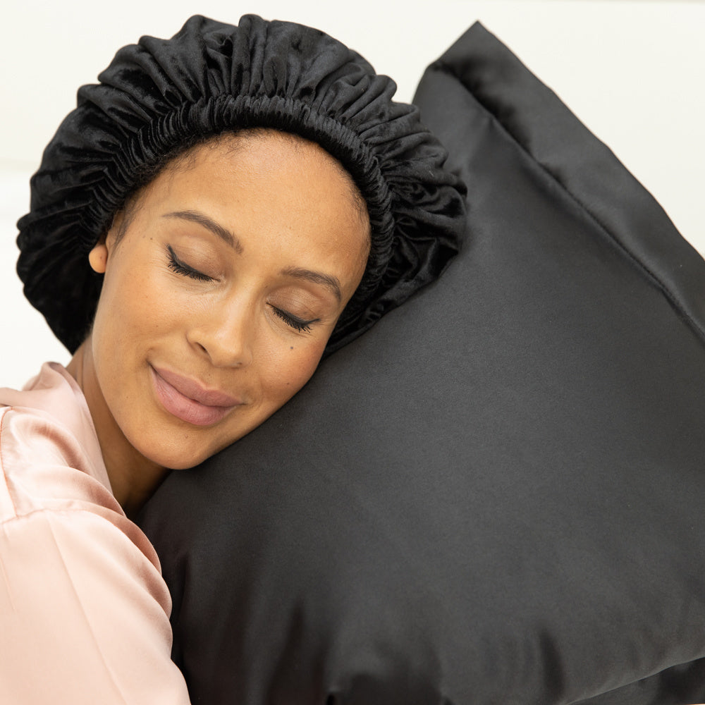 SwirlyCurly Soft Satin Pillowcase for Curly Natural Hair