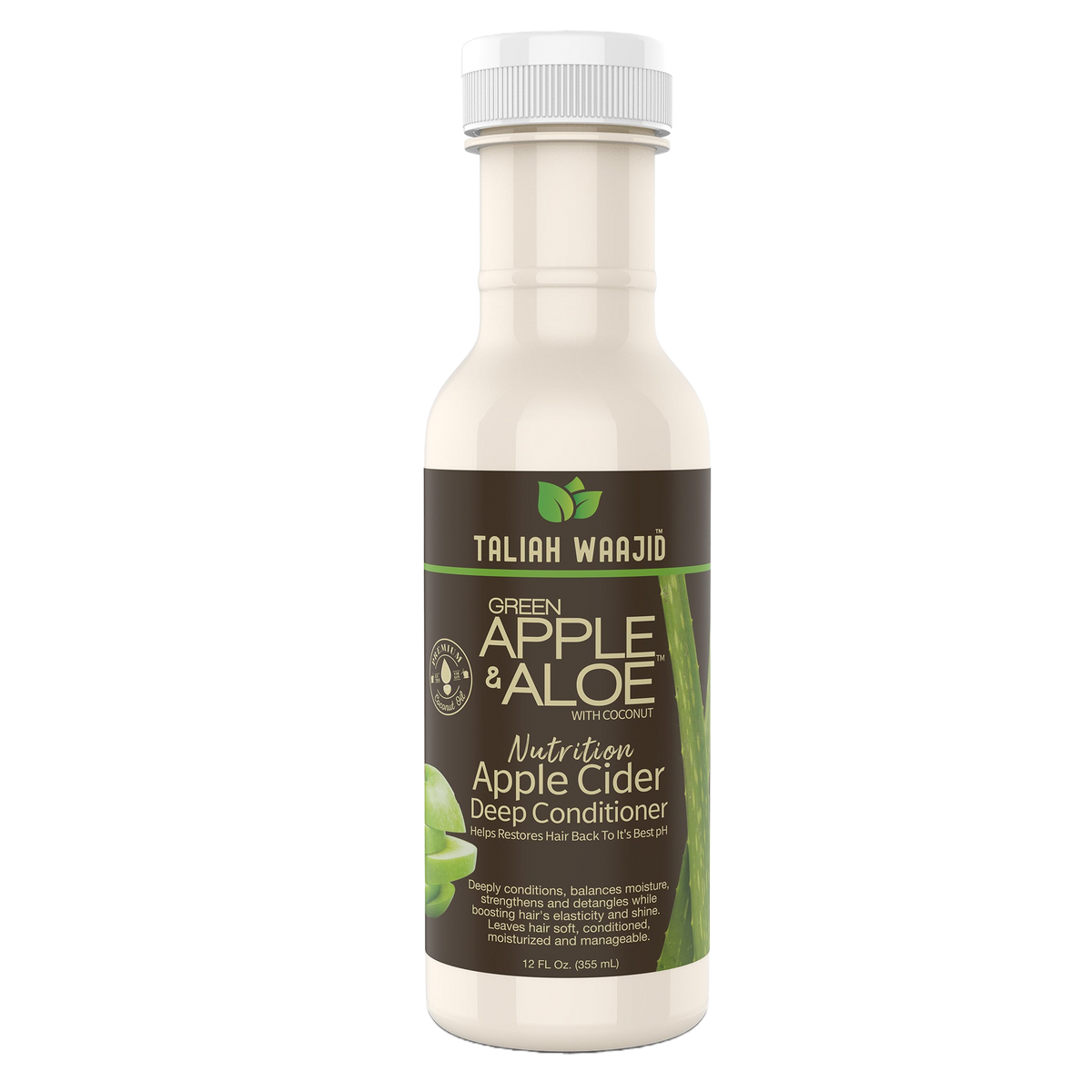 Taliah Waajid Green Apple &amp; Aloe Nutrition Apple Cider Deep Conditioner | 12oz