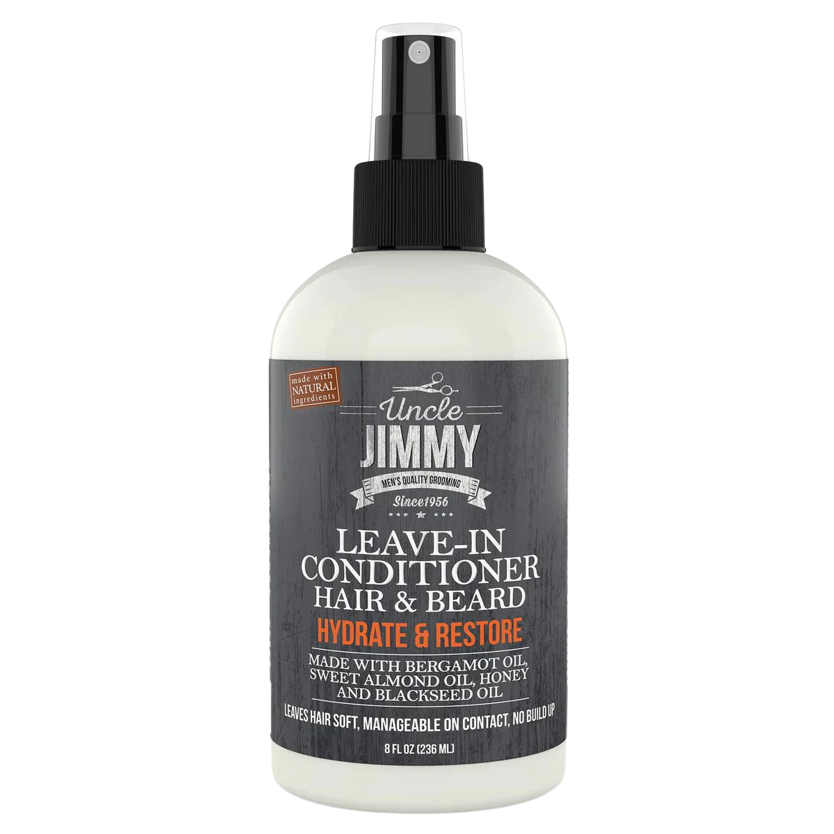 Uncle Jimmy Hair &amp; Beard Leave-In Conditioner 8oz