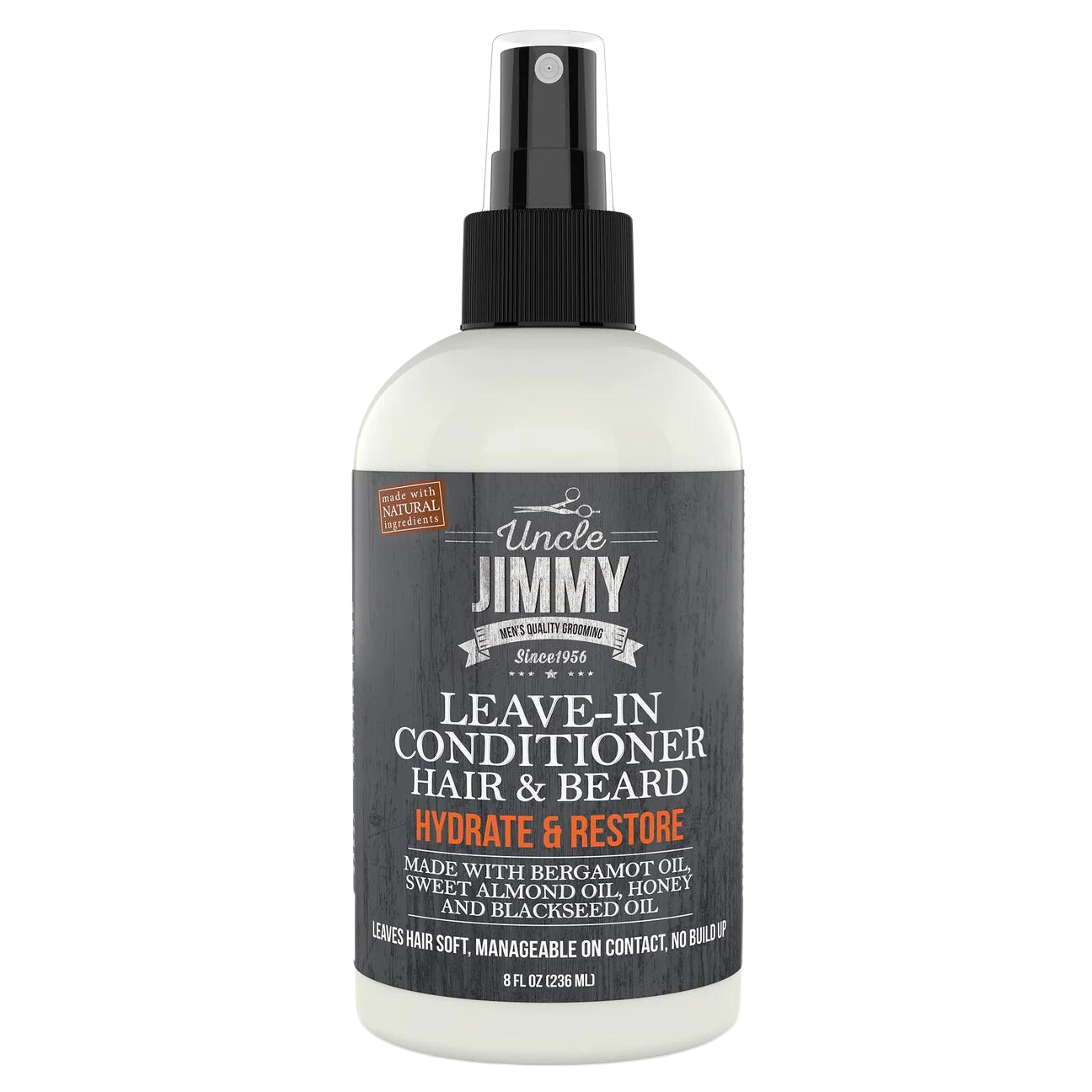 Uncle Jimmy Hair & Beard Leave-In Conditioner 8oz