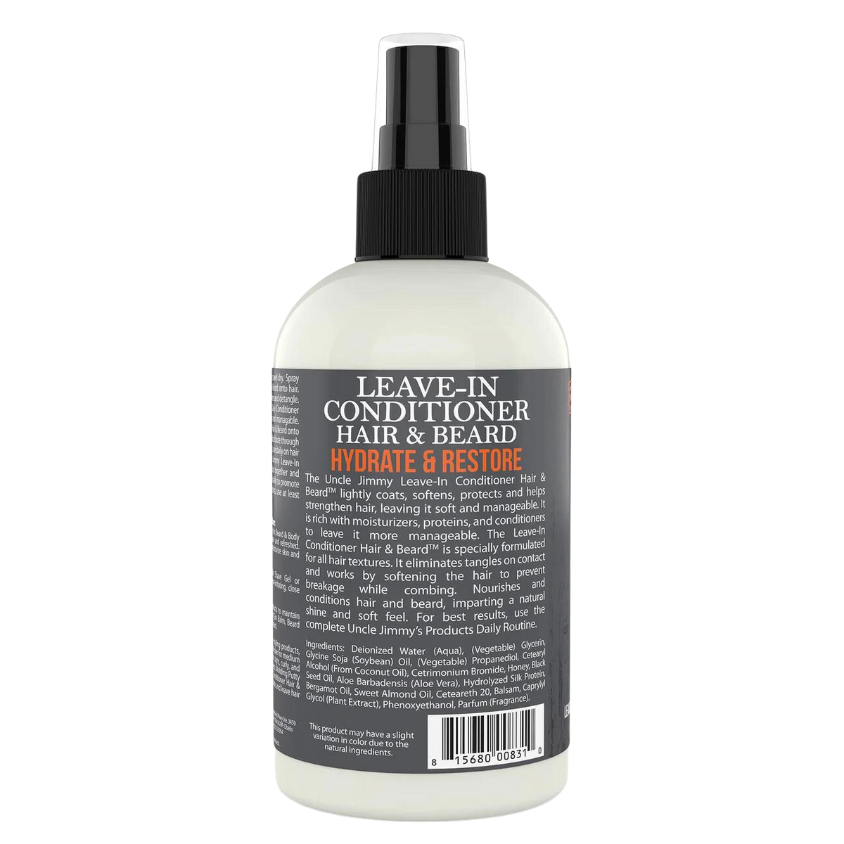 Uncle Jimmy | Hair &amp; Beard Leave-In Conditioner | 8oz