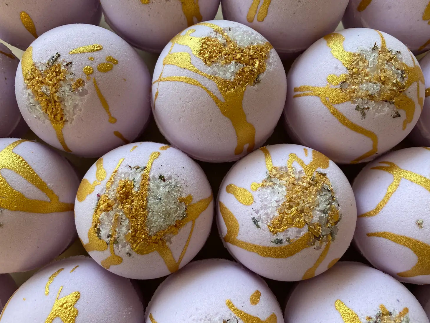 Naked Bar Soap Co. Lavender Vanilla Bath Bomb 8oz