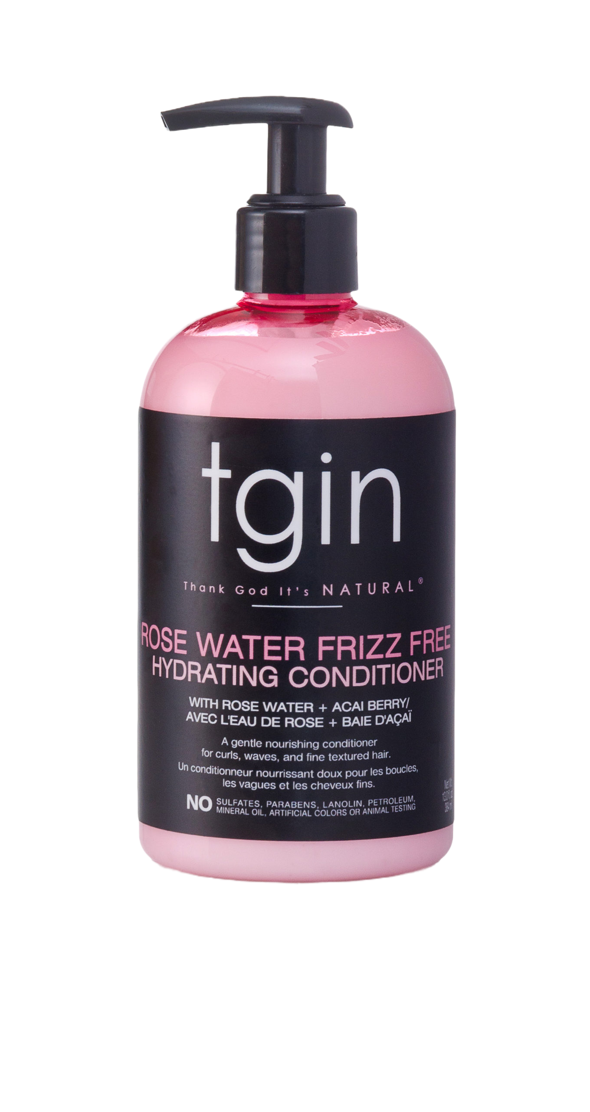 tgin Rose Water Frizz Free Hydrating Conditioner 13oz
